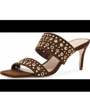 Cinq À Sept Sutton Mixed Hardware Sandals - Black