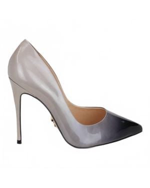 Carrano Sfumato Perolized Pump Heel - Gray