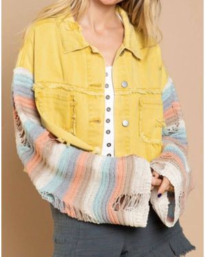 Pol Sunny Jacket - Yellow