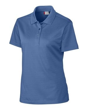 Clique Lady Malmo Pique Polo Shirt - Blue