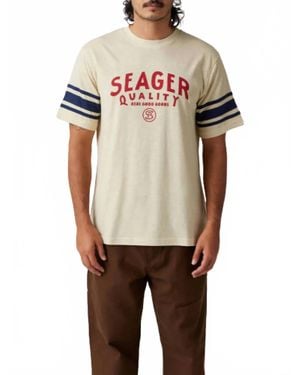 Seager Co. Seager Riggins Crew Neck Tee Top - Gray