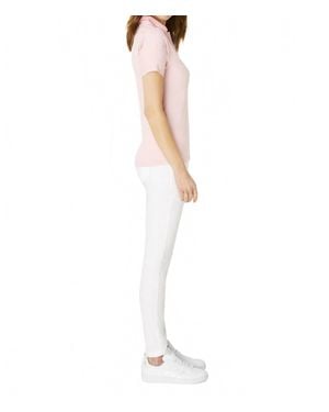 Anatomie Ella Short Sleeve Polo - White