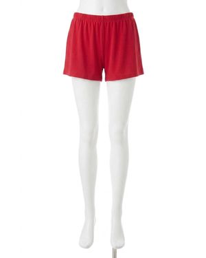 Z Supply Amour Pointelle Shorts - Red