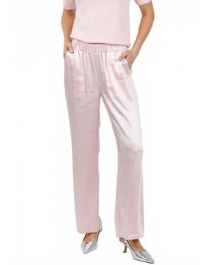 J. Society Melody Easy Full Pants - Metallic