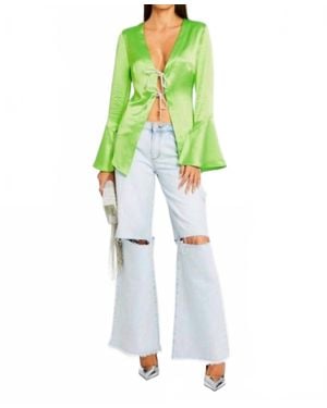 retroféte Svea Blouse - White