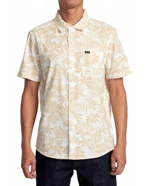 RVCA Rvgazi Short Sleeve Woven Shirt - White