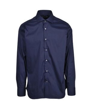 Guglielminotti Cotton Shirt - Blue