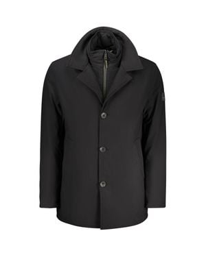 North Sails Black Polyester Men's Jacket