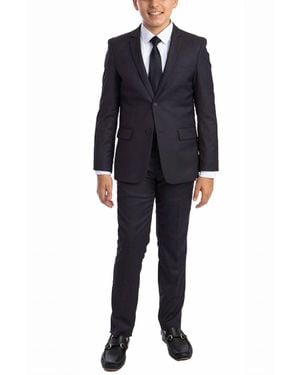 Perry Ellis St. Peter 5-Piece Suit Set - Blue