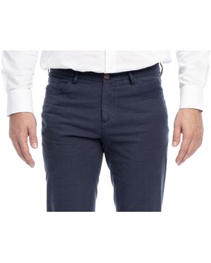 VELLAPAIS Mora 5 Pockets Pants - Blue