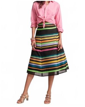 Frances Valentine Mercer Striped Skirt - Multicolor