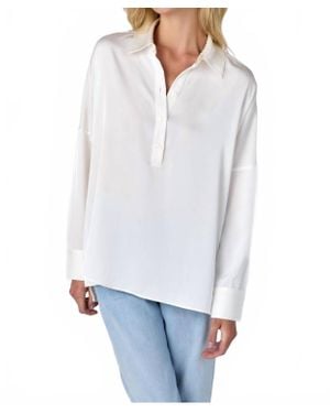 CROSBY BY MOLLIE BURCH Moira Top - White