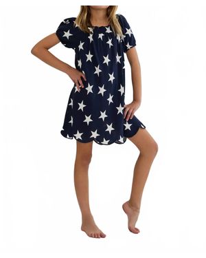 Beach Riot Girl's Little Ollie Dress - Blue