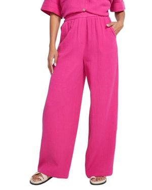 FRNCH Aymie Woven Pant - Pink