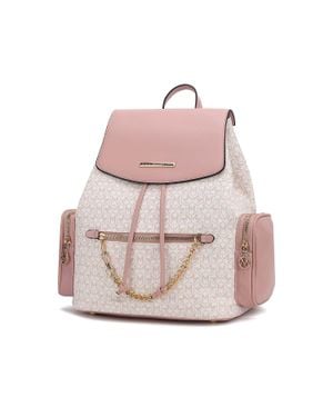 MKF Issah Backpack Stylish & Functional Design By Mia K - Pink