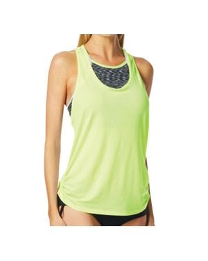 BH Sport Breakaway 2-In-1 Racerback Mesh Tank - Green