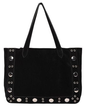 Walter Baker Flynn Studded Leather Tote - Black
