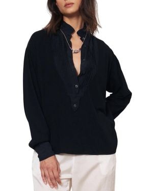 Raquel Allegra Igbo Top - Blue