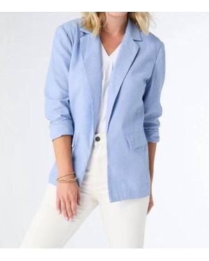 Coco + Carmen Newport Lightweight Blazer - Blue