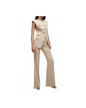Veronica Beard Komi Pants - Natural