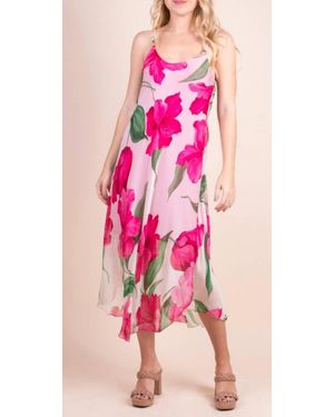 Gigi Moda Lily Miele Midi Dress - Pink