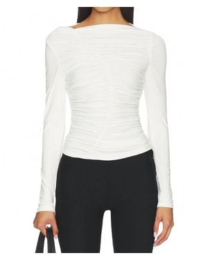 Madison The Label Lorena Top - White
