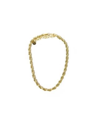 Kristalize Jewelry Talia Chunky Rope Chain Necklace - Metallic