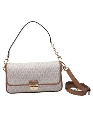 Michael Kors Small Bradshaw Convertible Bag - Gray