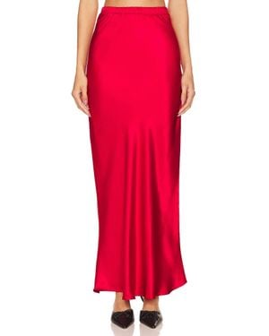 Nation Ltd Gaia Maxi Skirt - Red