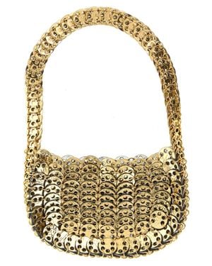 Rabanne Calfskin Shoulder Bag - Metallic