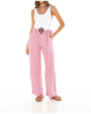 Romy the Brand Art Deco Pant - Pink