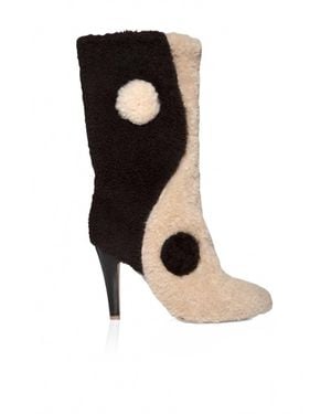 Brother Vellies 20-20 Shearling Boot - Black