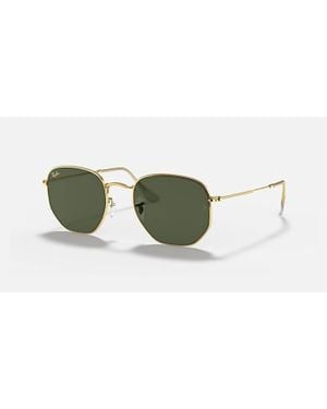 Ray-Ban Hexagonal Sunglasses - Black