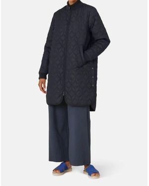 Ilse Jacobsen Art 06 Quilted Coat - Blue