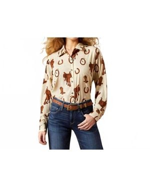 Ariat Homestyle Button Up Shirt - Blue