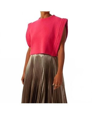 Kerisma Imogen Quilted Top - Pink