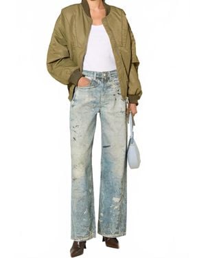 Gestuz Cornelia Wide Leg Jeans - Green