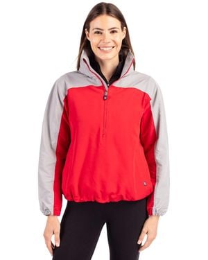 Cutter & Buck Charter Eco Recycled Anorak Jacket - Red