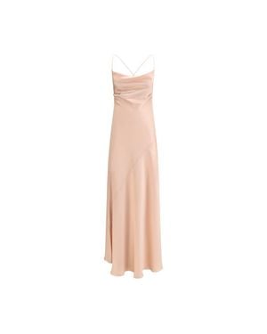Pinko Marabou Casual Dress - Pink