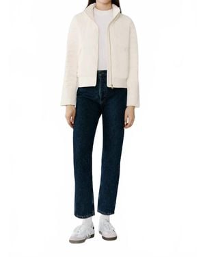 SOIA & KYO Isabella Down Blouson Jacket - Blue