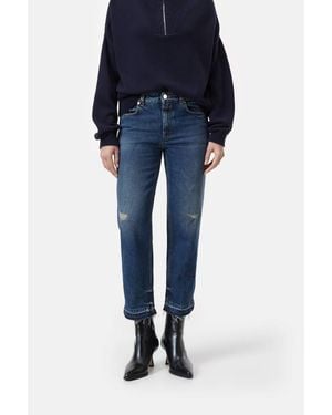 Closed Milo Straight Leg Denim Jeans - Blue