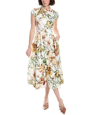 Tahari Midi Dress - Metallic