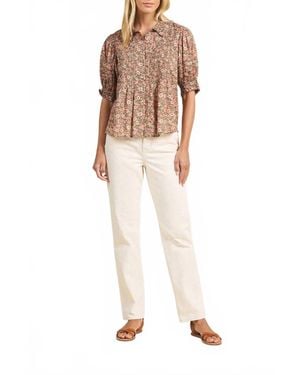 Trovata Jess Soft Cotton Voile Blouse - Multicolor