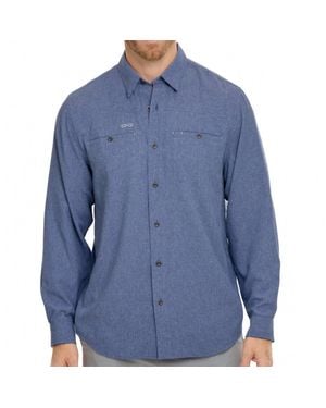 GameGuard Maverick Long Sleeve Shirt - Blue
