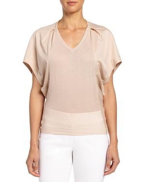 Santorelli Knit Top - Metallic
