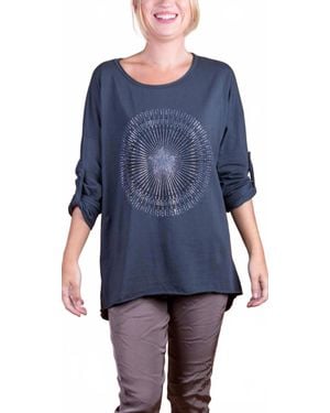 Gigi Moda Galassia Top - Blue
