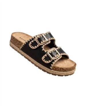 BAM Clash Stitched Sandal - Brown