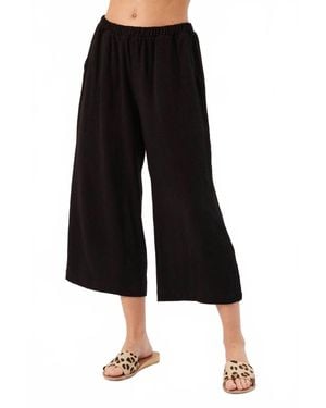 Kylie Paige Justyne Relaxed Pull On Pant - Black