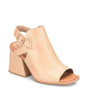 Kork-Ease Cline Buckle Strap Heels - Black