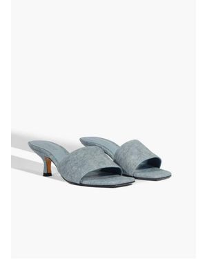 SCHUTZ SHOES Kelsea Heel Sandal - Gray